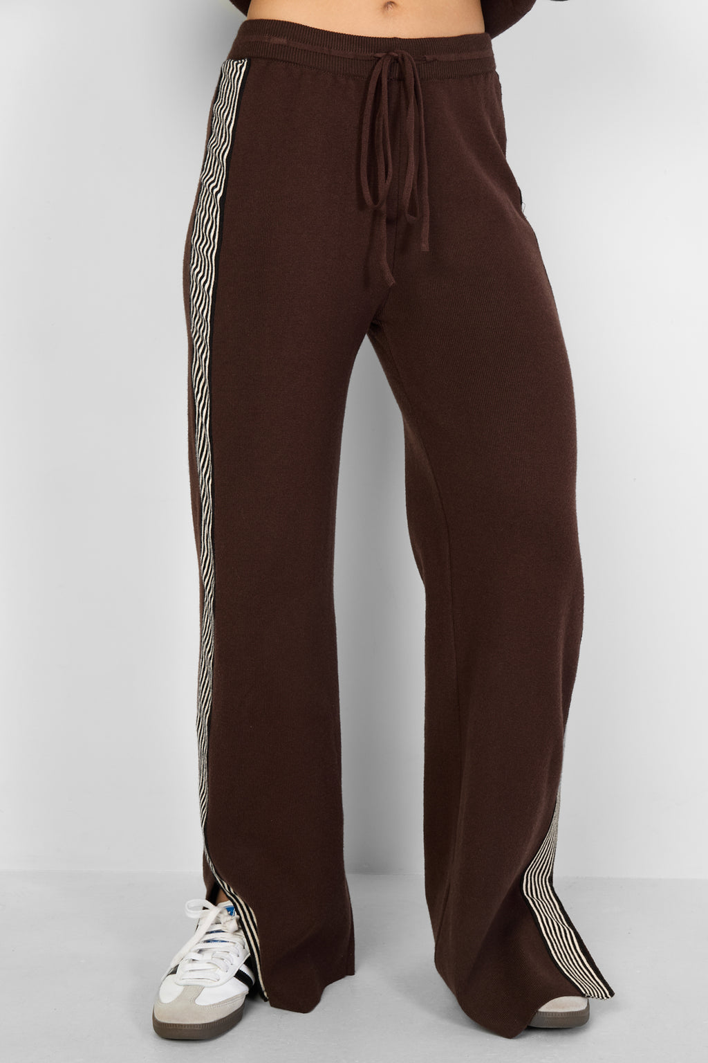 Straight trousers Colour clash Sporty autumn/winter clothing