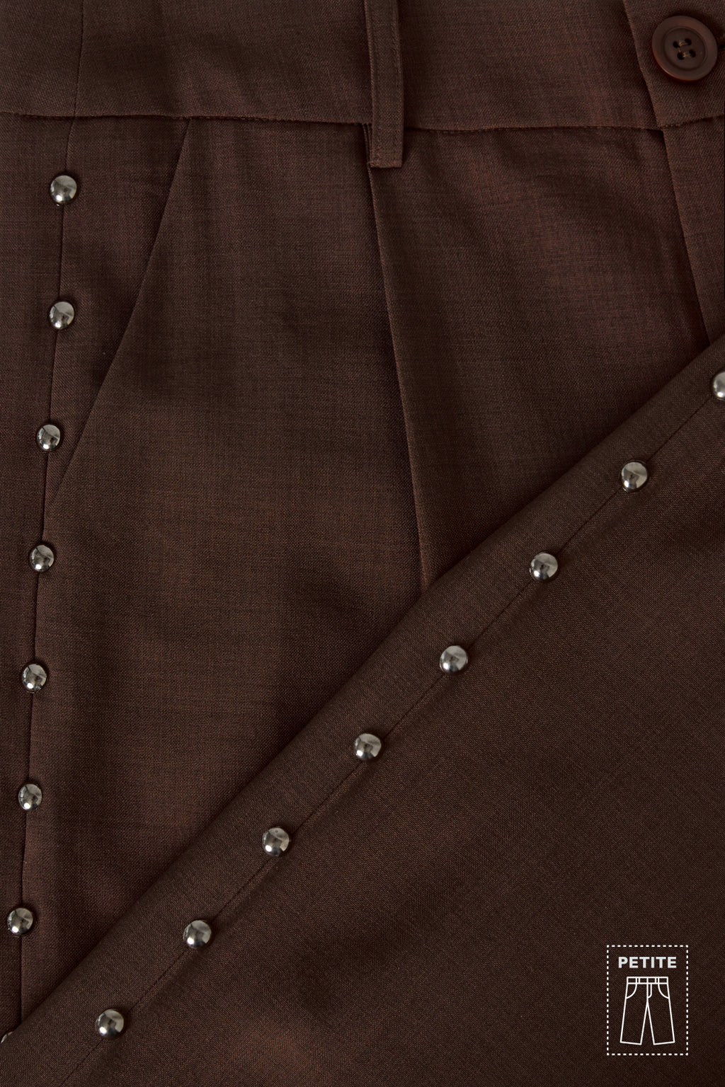 Woven Polyester Fiber Women's Wide Leg Pants Elegant Solid Color Fall/Winter