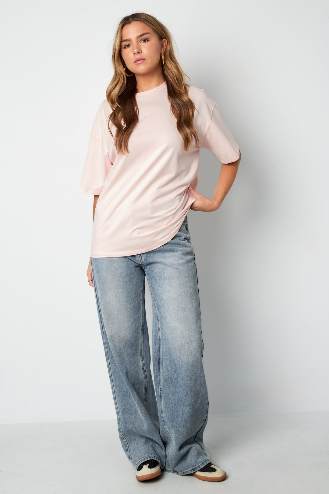 Cotton Women's T-shirt Casual Letters