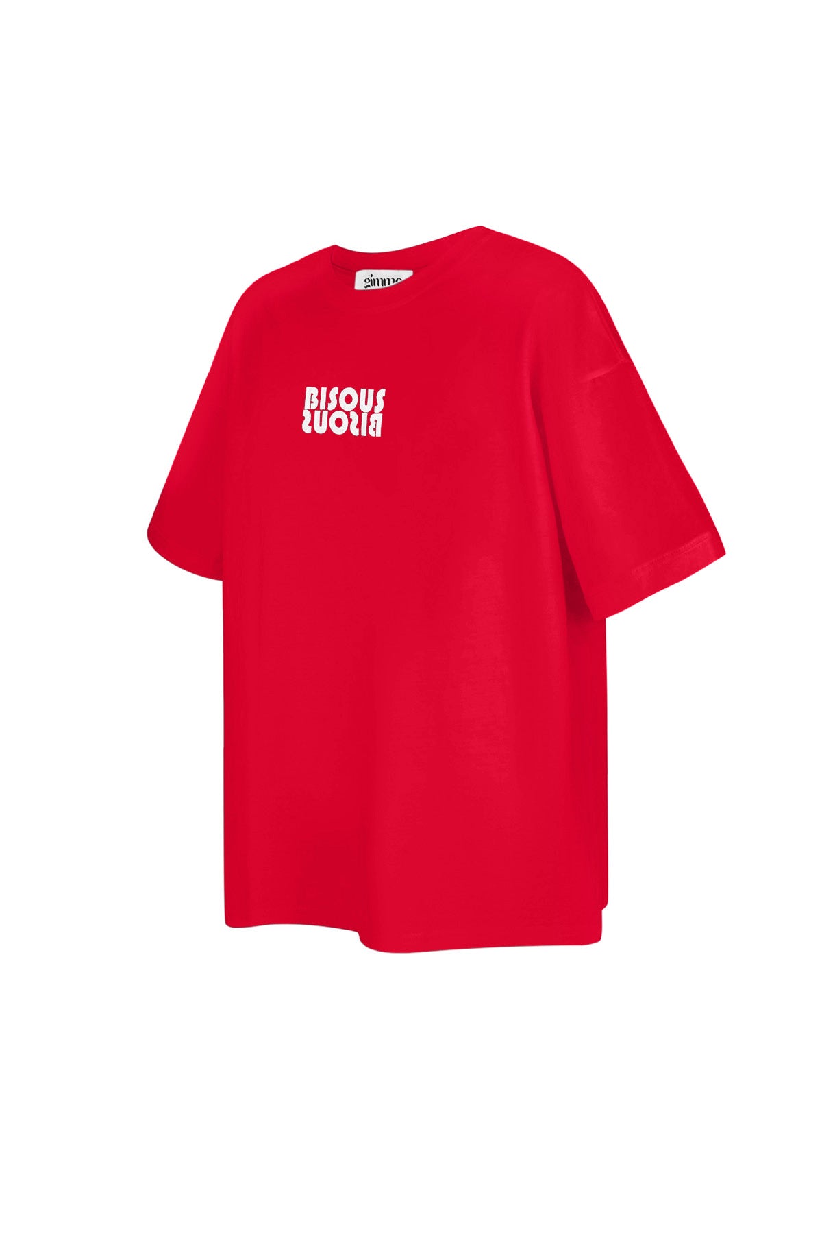 Cotton Women's T-shirt Oversized Logo Print