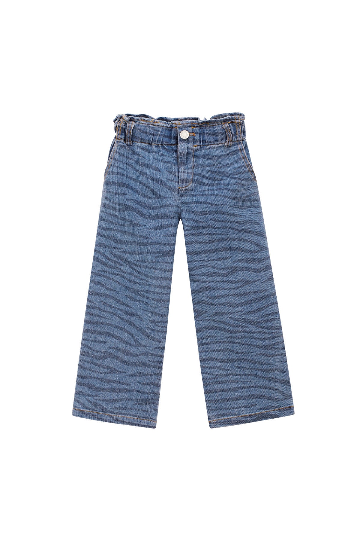 Denim Pants Zebra Stripes - Dames Jeans | SERAMODE