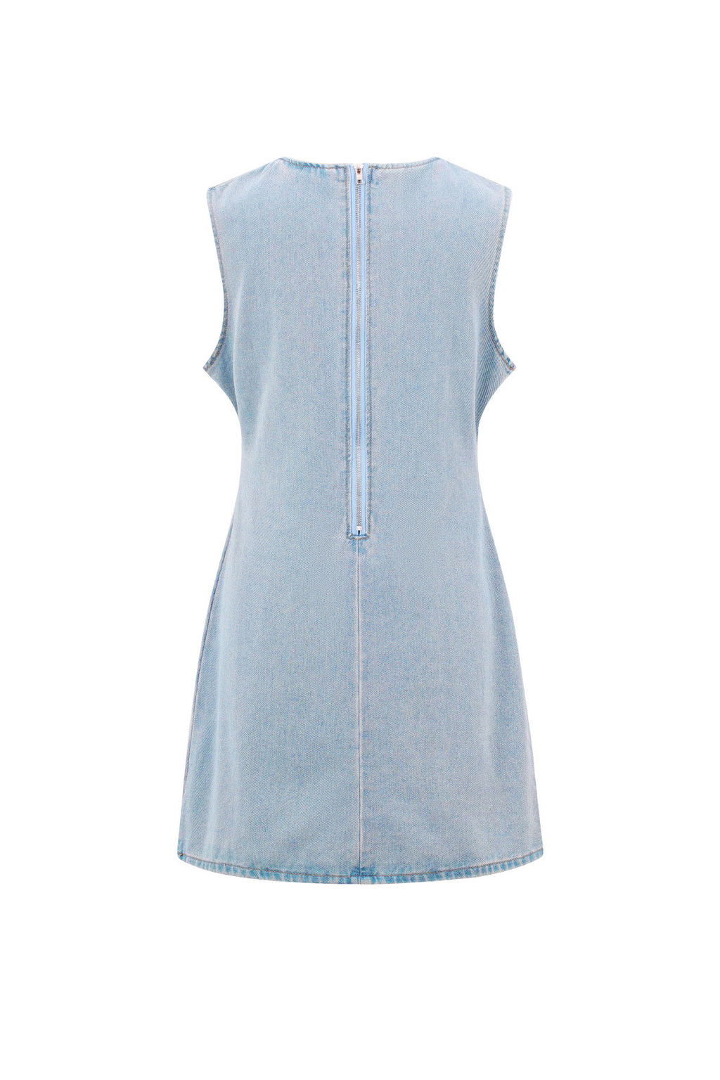 Cotton Women's Mini Dress Sleeveless Bodycon