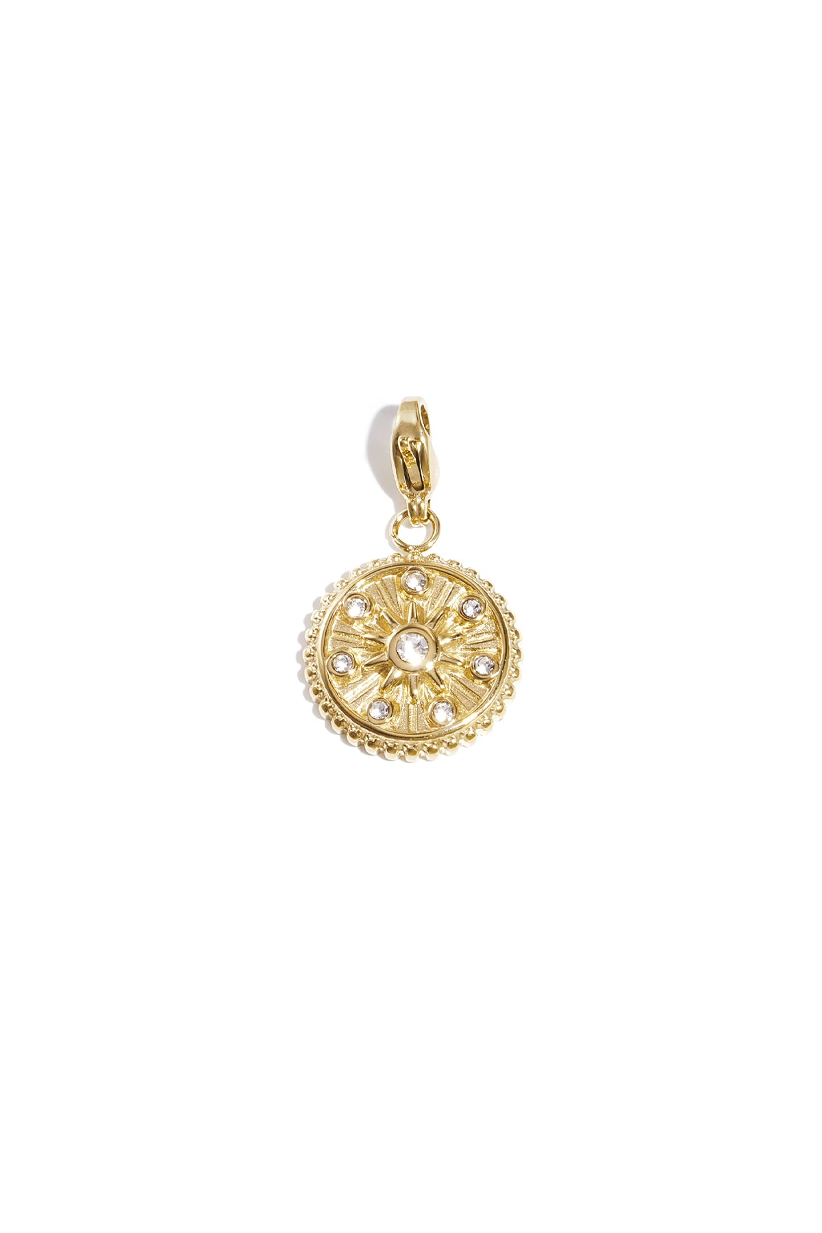 Golden Sun Charm - Sieraden Bedel | SERAMODE