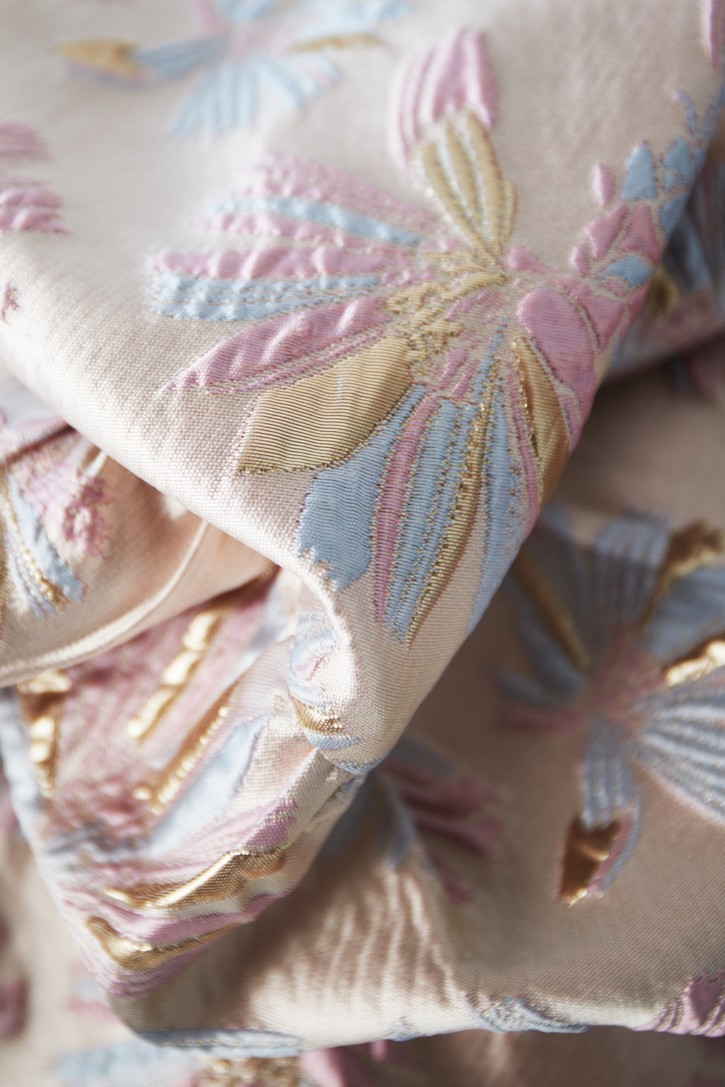 Woven Polyester Fiber Women's Short Sleeve Top Elegant Floral Print