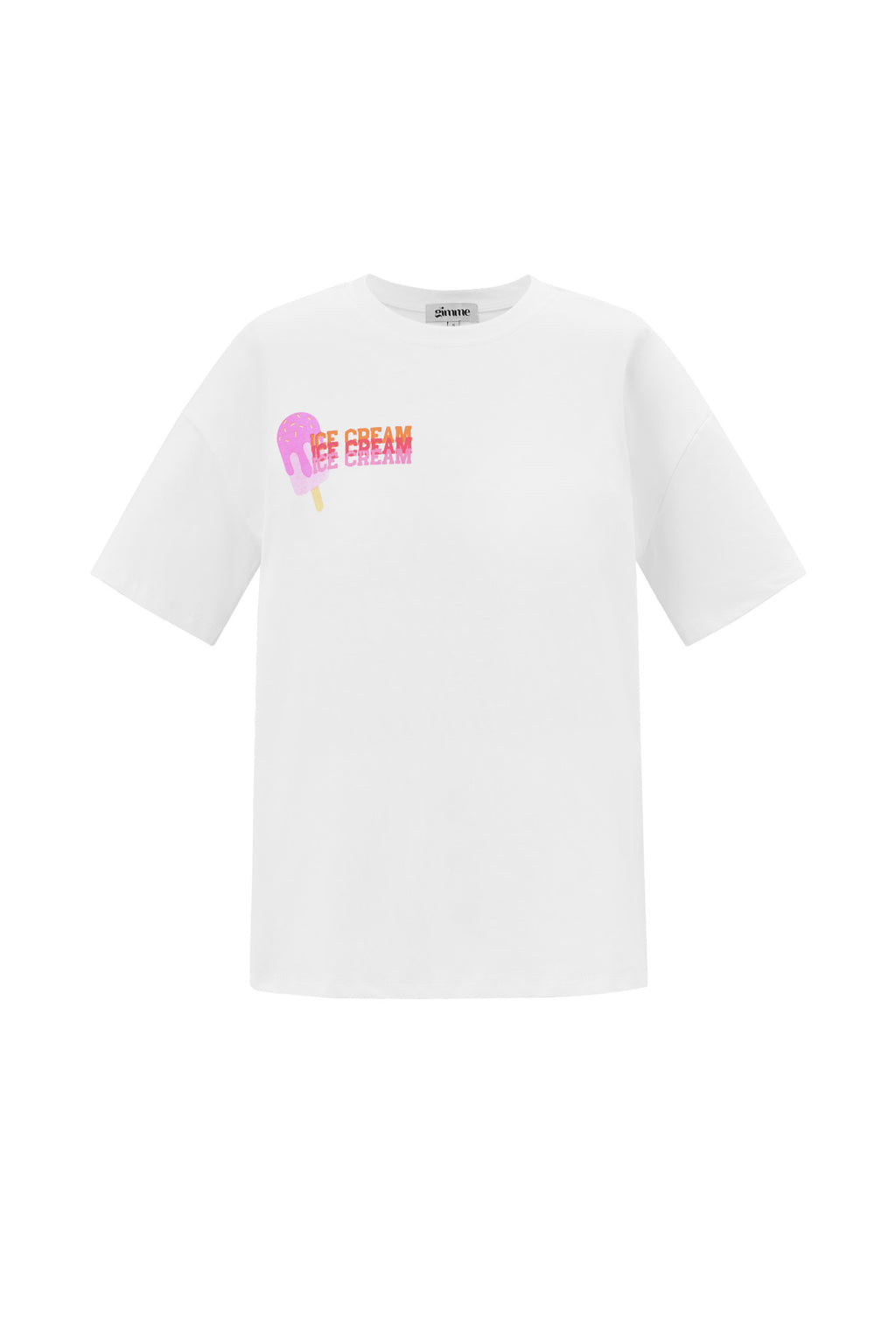 Women's T-Shirt Letters - Dames T-shirt | SERAMODE