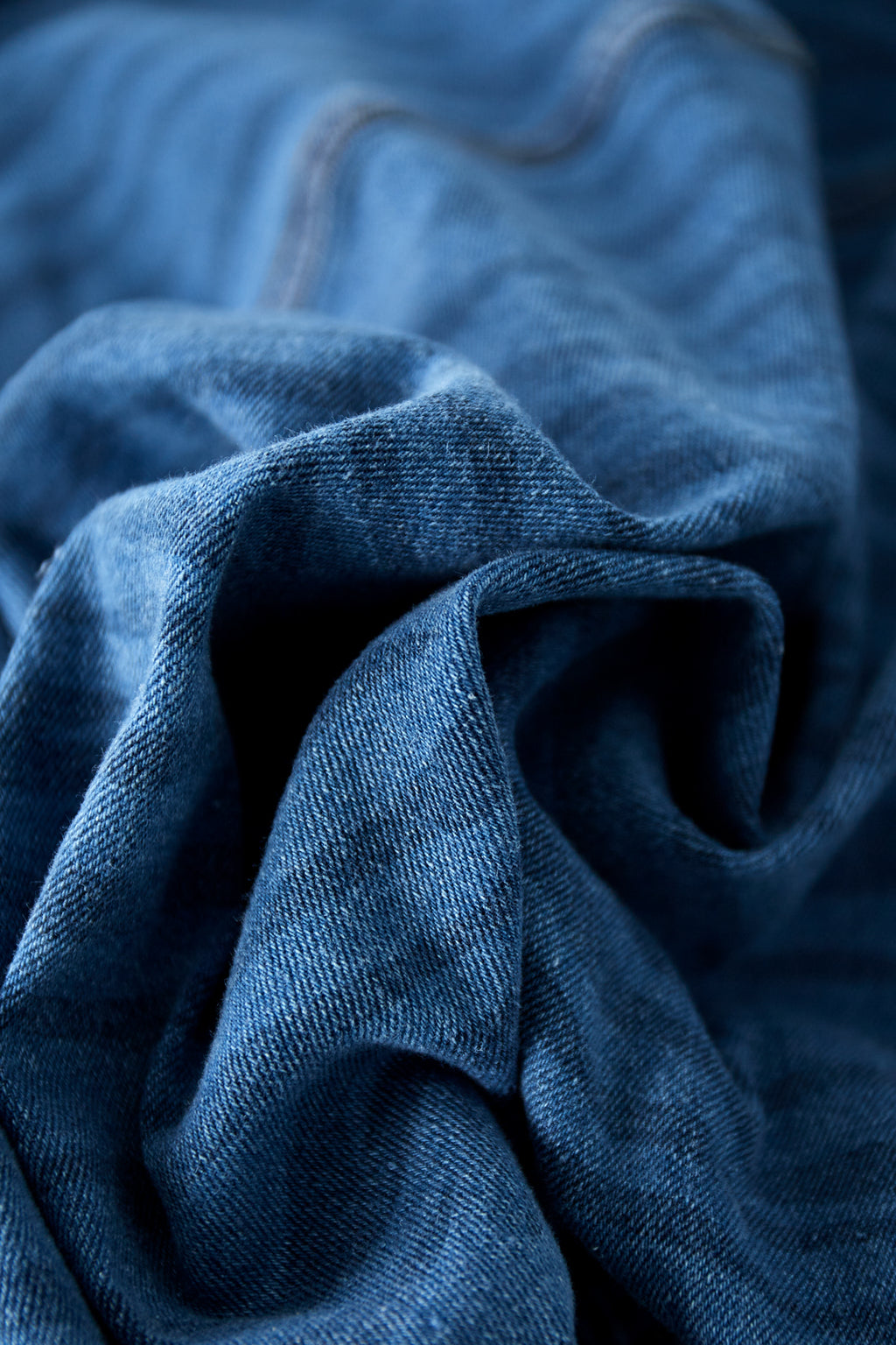 Cotton Denim Pants Casual Zebra Stripes