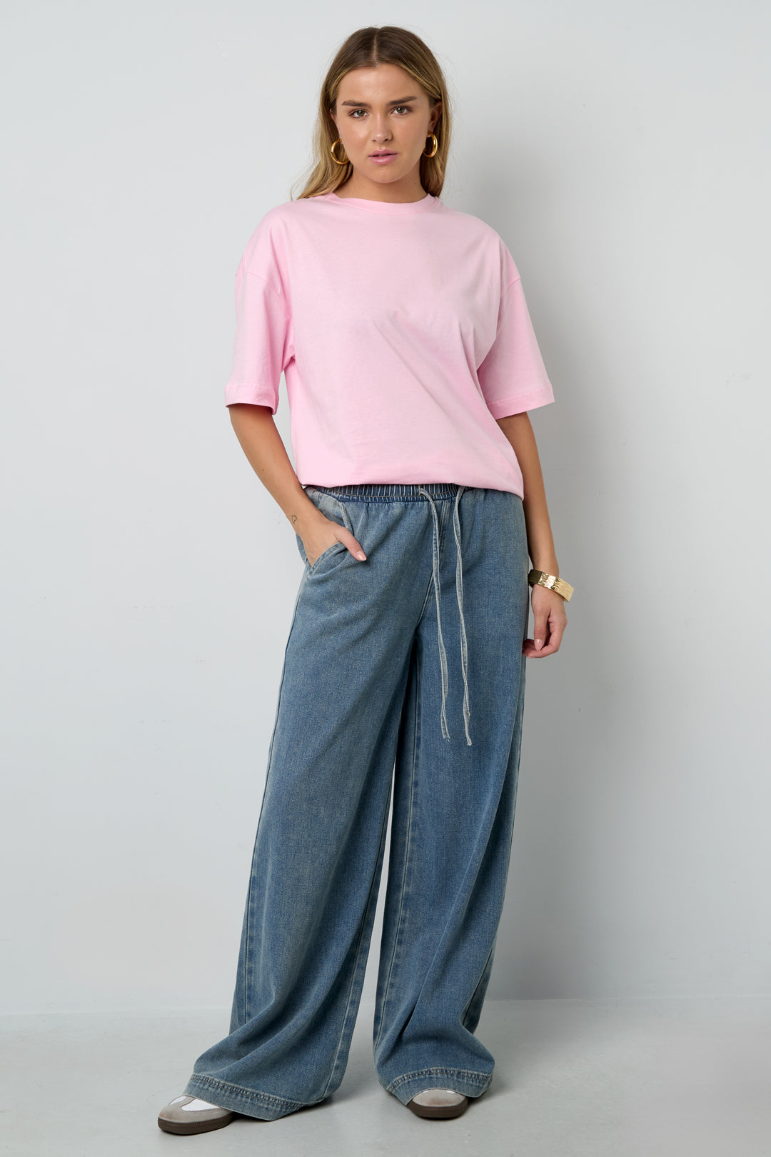 Cotton Knitted Women's T-shirt Casual Animal Print