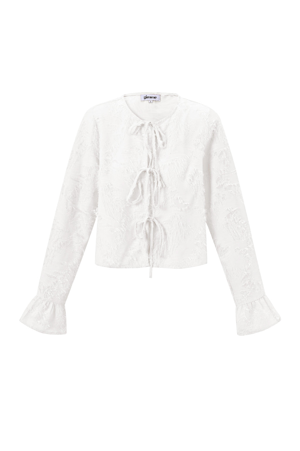 Woven Polyester Fiber Women's Long Sleeve Tops Elegant Solid Color Spring/Summer