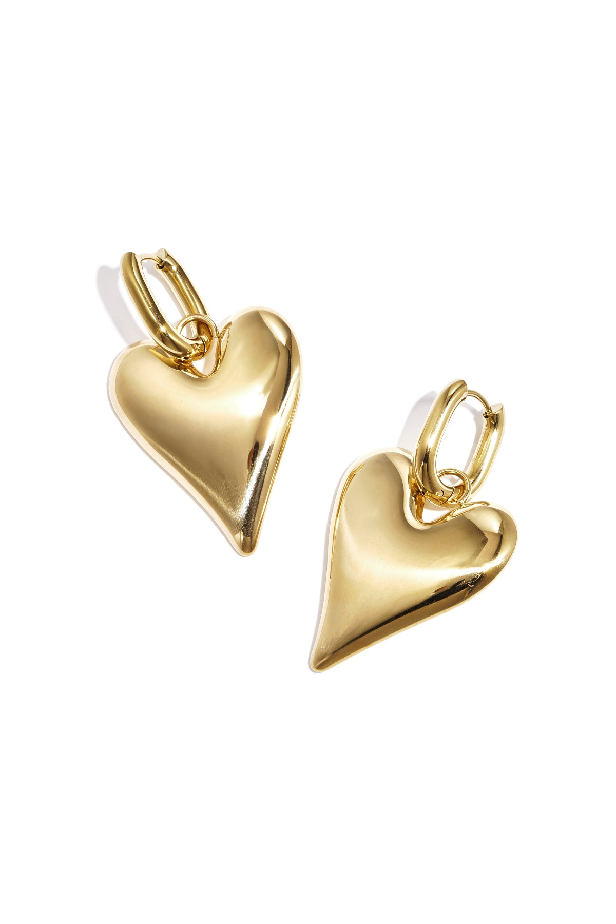 Drop Earrings Heart - Oorbellen Hangend | SERAMODE